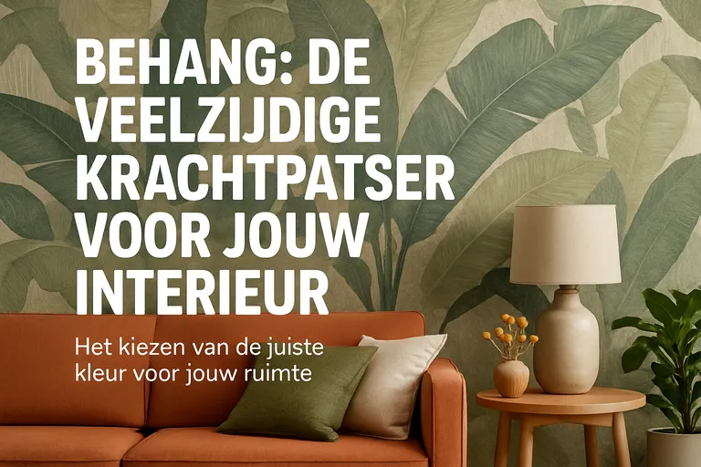 Behang: de veelzijdige krachtpatser voor jouw interieur